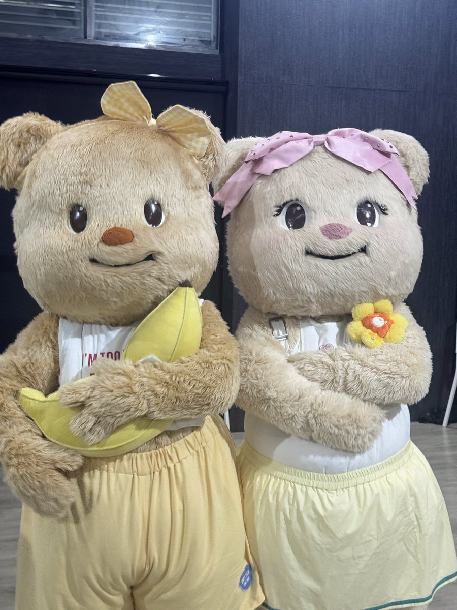 malli_bell's tweet photo. หลังจากที่น้องเนยและพี่เบียงก้าปรากฎตัวคู่กันในงานหลายๆที่ สังเกตุได้ว่าพี่ๆนอกด้อมหรือคนที่ไม่ได้ตามหลายคนแยกไม่ออกและบางคนไม่รู้ว่าน้องเนยมีพี่สาวแล้ว จนวันก่อนไปตามบ้านเอม มีคนบอกว่าแยกง่ายมากถ้า หมีที่มีสีชมพูก็คือไงพี่สาว พอมานึกก็จริง หมีสี่ชมพูนี่แหละพี่สาว 80%ชมพูทุกงาน🎀 https://t.co/2m3RkJWazZ