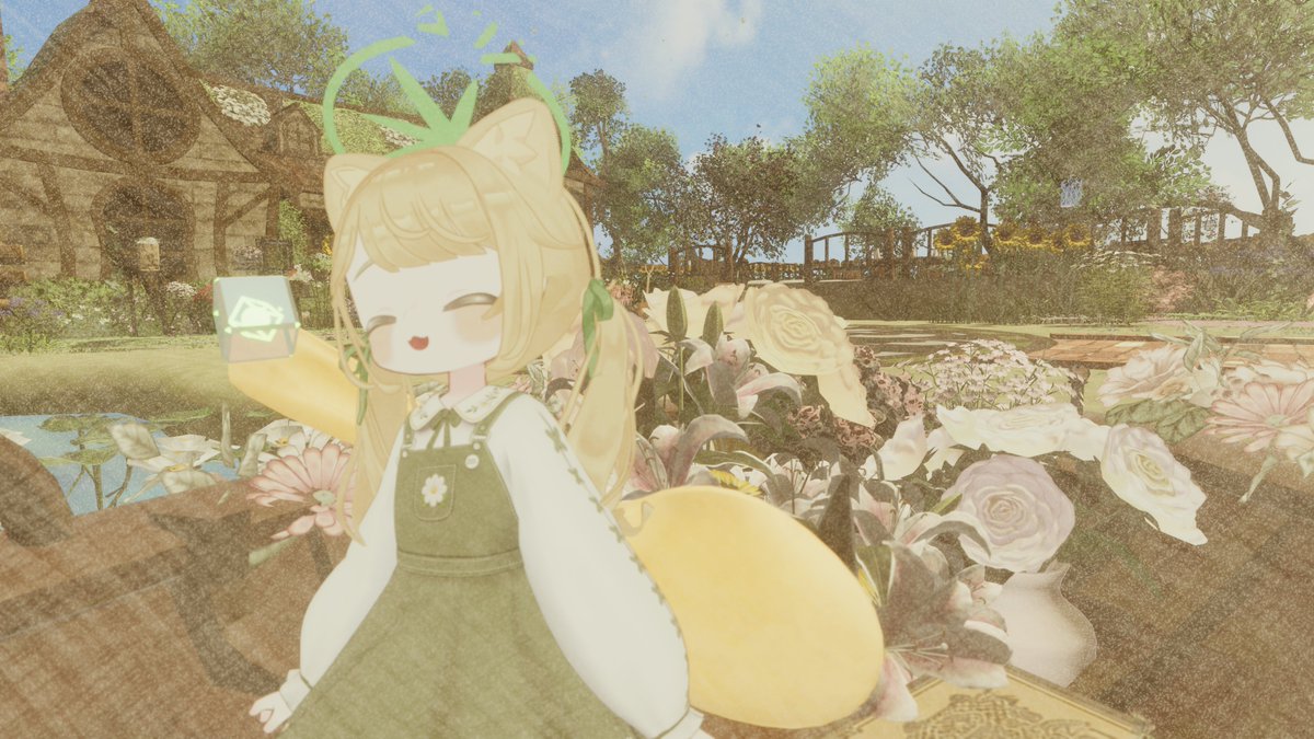 VirtualKotoha's tweet photo. 最近いじってる色鉛筆で描いた風の写真が撮れるシェーダーのテスト✏
なんか面白い写真撮れそうな気がするんだけど、難しい... https://t.co/yFAuwZmHam