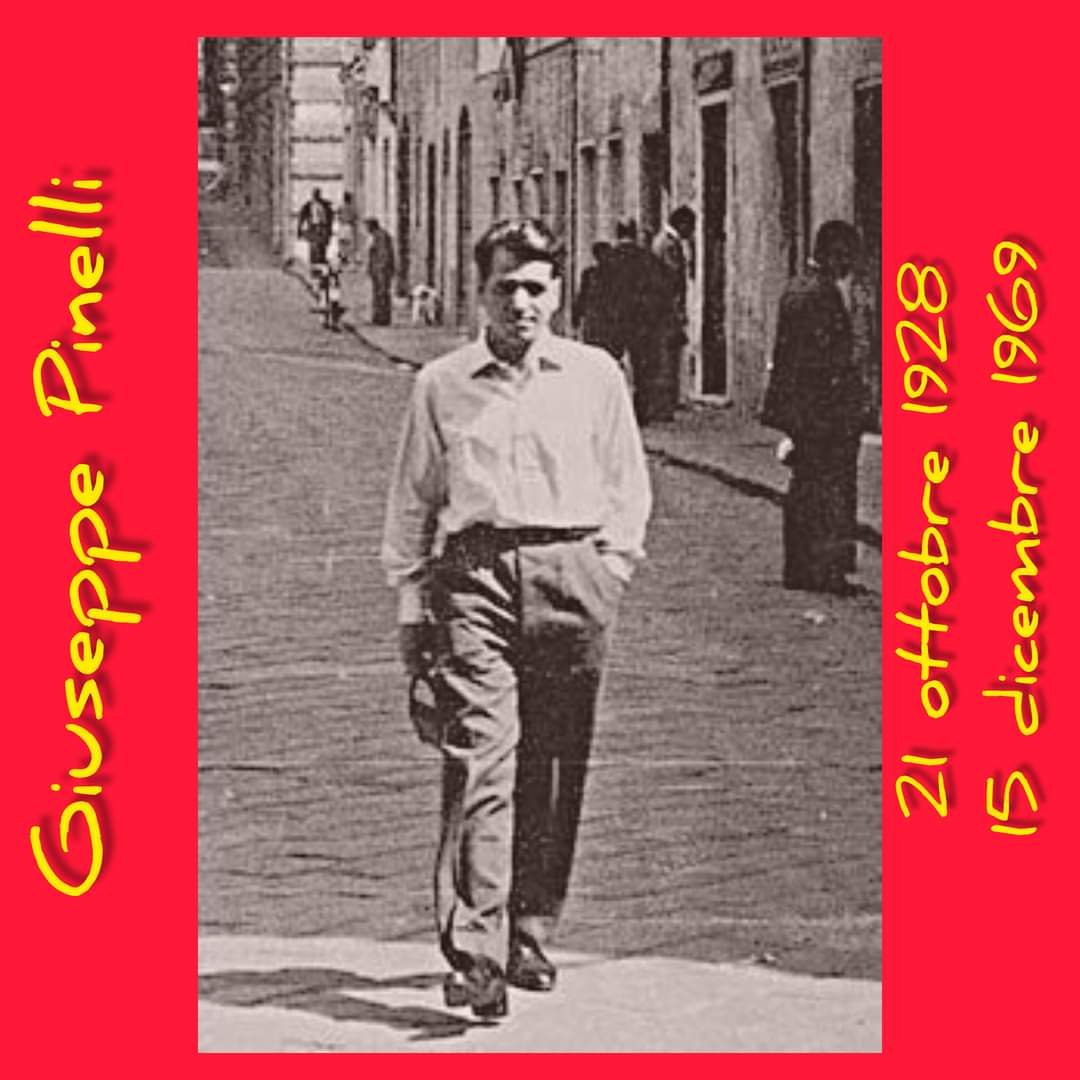 BergamoeC's tweet photo. Giuseppe "Pino" Pinelli
Anarchico, partigiano e ferroviere, animatore del circolo anarchico Ponte della Ghisolfa staffetta nella Brigata Autonoma Franco, forse collegata alle Brigate Bruzzi Malatesta
#21ottobre1928
#15dicembre1969
#pinopinelli #pinelli
#pernondimenticare https://t.co/4zEqt7H3bI
