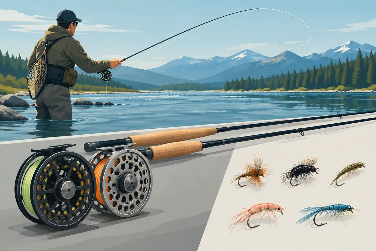 FFTCOUK's tweet photo. #flyreels #flyfishing #largearborreels #discdrag #clickandpawl #troutfishing
Learn how and when drag, capacity, weight and construction affect your fishing, and how to match a reel to fly rods, lines and species.
Read our free advice HERE >>>https://t.co/tEShLRUuXb https://t.co/XjEysme7im