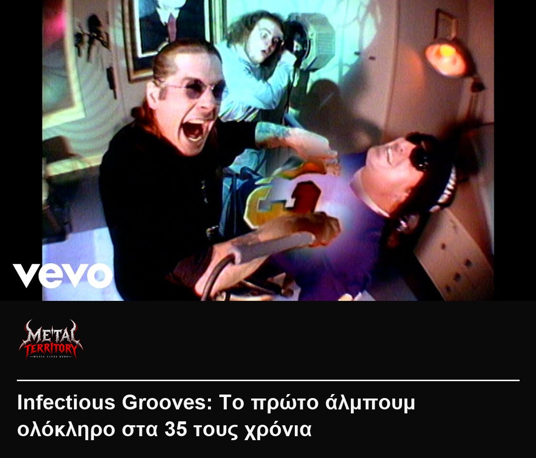 MetalTerritory's tweet photo. ⚡ Infectious Grooves: Επετειακή συναυλία για τα 35 χρόνια του ντεμπούτου τους στο Λος Άντζελες. https://t.co/Cof0aoqBsY https://t.co/jv8fODdjk5