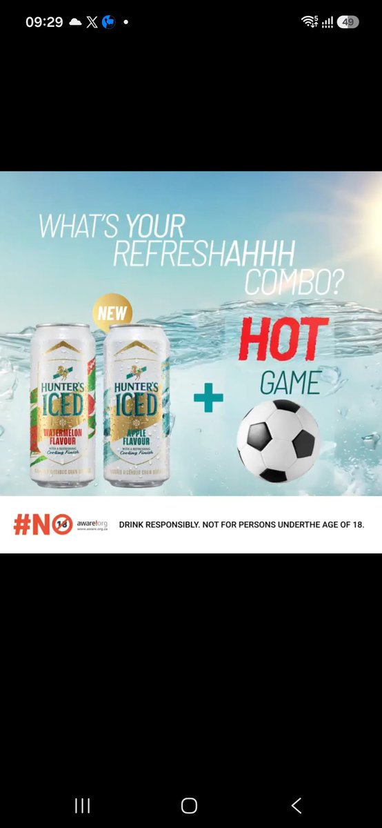 MPHO_YA_BADIMO2's tweet photo. @hunterscider #HuntersICED #HuntersRefreshes @hunterscider https://t.co/lR6OVoNqLu