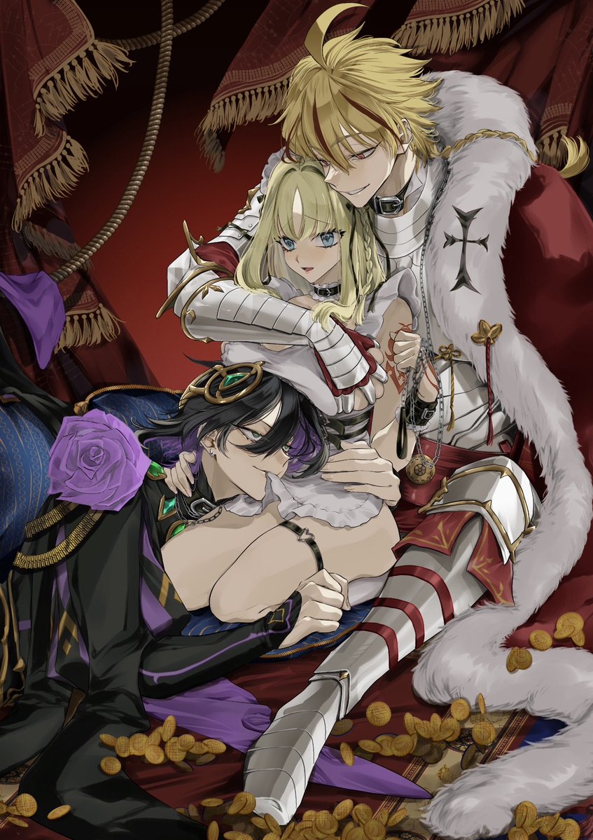 x_yuping_x's tweet photo. #FGO

「主從逆轉」
欠地王⭢アヤカ⭠獅子心王 https://t.co/xGEloeL5I1