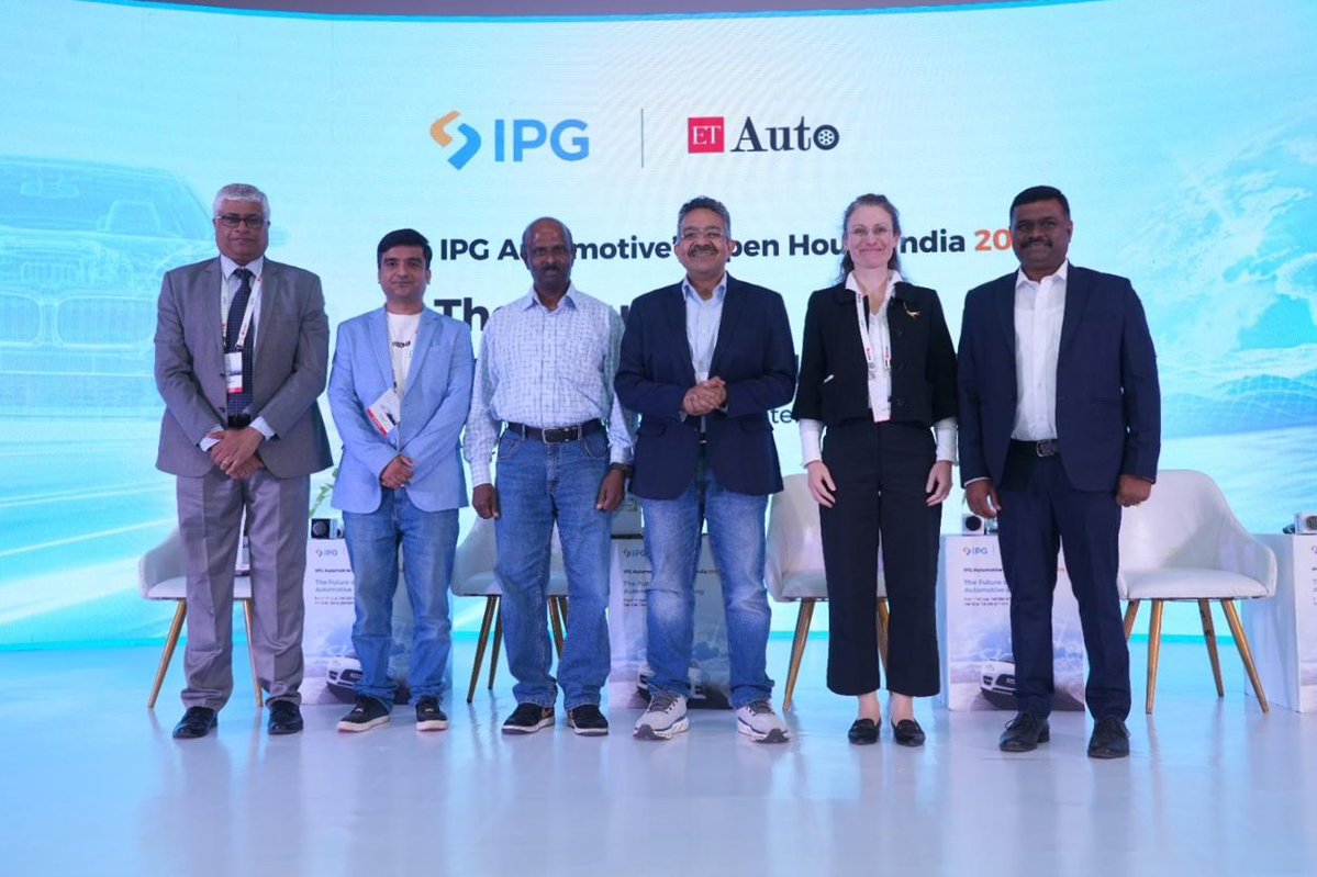 ETAuto's tweet photo. #BrandConnectInitiative

ETAuto, in association with IPG Automotive India, brought industry leaders together to explore how simulation, AI, virtual validation &amp;software-defined vehicles are shaping the future of automotive engineering

#TheFutureOfAutomotiveEngineering https://t.co/mmikZxAWFa