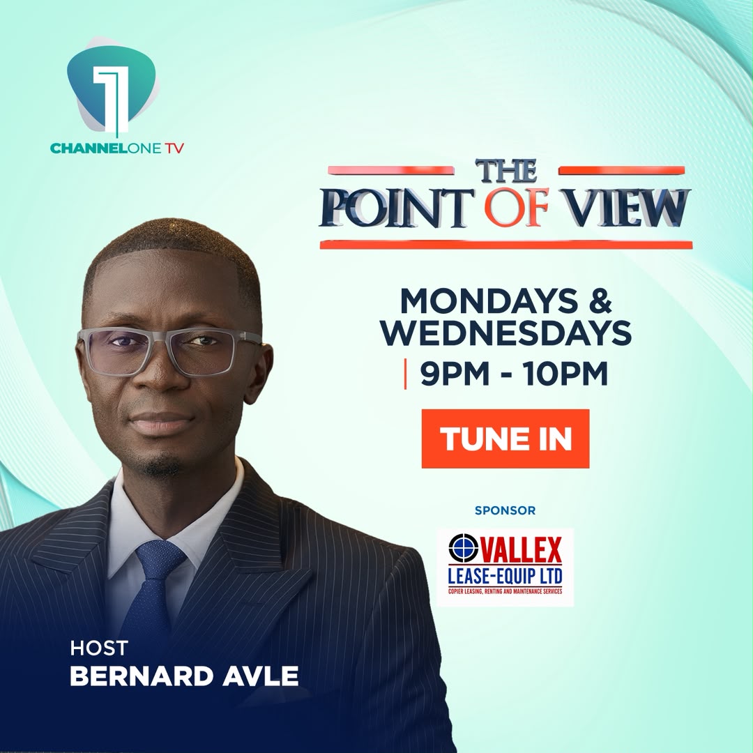 Citi973's tweet photo. Don’t miss tonight’s edition of #PointOfView with @benkoku on Channel One TV at exactly 9:00 p.m.
On the show, we get the right guests and ask the relevant questions about the issues that matter.
#PointofView https://t.co/iOSYhJlhfB