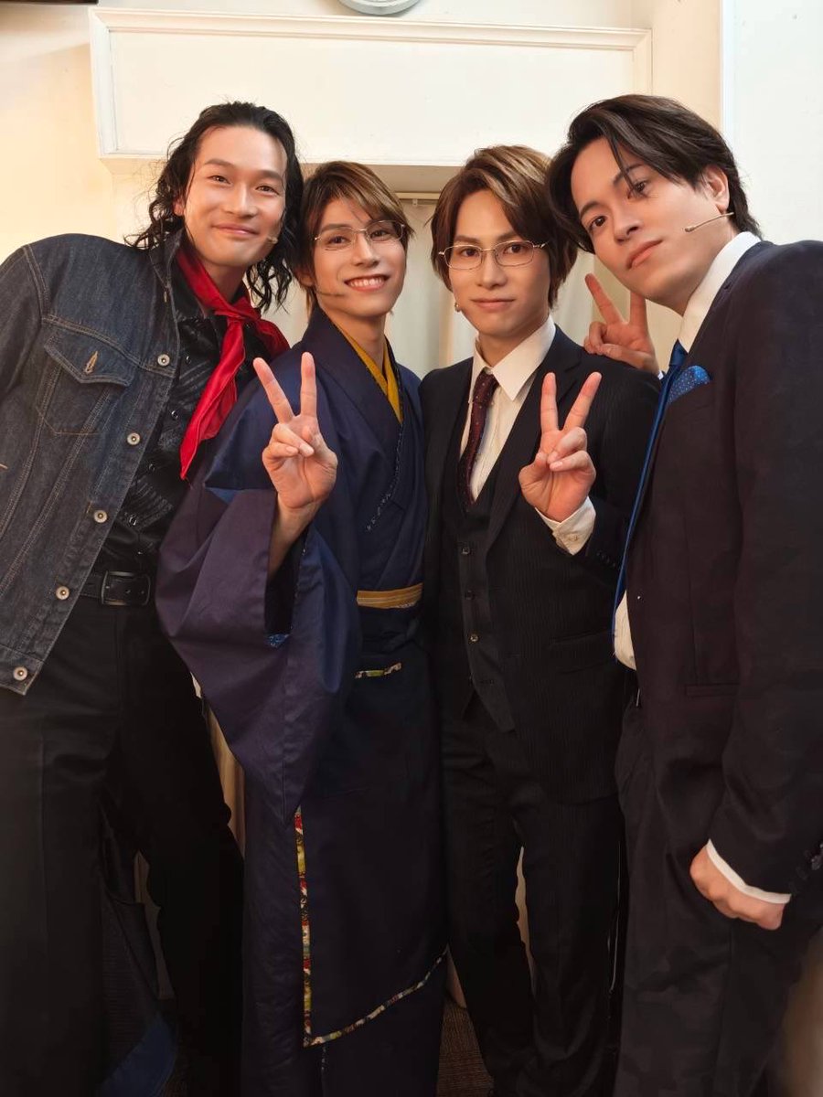 kindheartyou's tweet photo. #鹿楓堂よついろ日和
#ミュージカル鹿楓堂よついろ日和 

マチネ&amp;アフタートークご来場頂きありがとうございました😊
#宮島朋宏　さんMC🕺 https://t.co/B75ARCRfFp