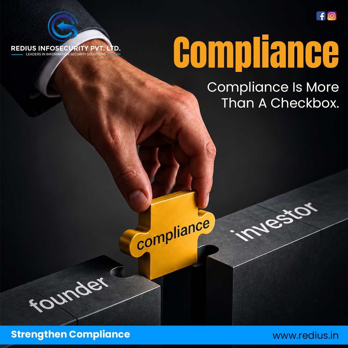 rediusinfo's tweet photo. Compliance is more than a checkbox — it’s a commitment to trust, security, and accountability. Strengthen your security practices and build a more resilient business with Redius Infosecurity.
#CyberSecurity #Compliance #DataProtection #RiskManagement #RediusInfosecurity https://t.co/KpJ1qmWcne