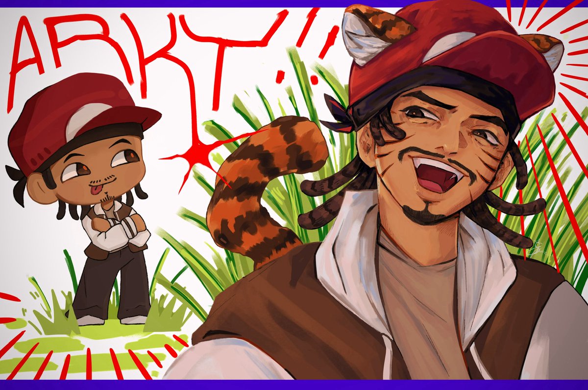 starringspencer's tweet photo. my hat is in the ring 🫡 (shoutout to arky the GOAT) #arkyfanart #qsmp2 https://t.co/7KX6gir5Xa