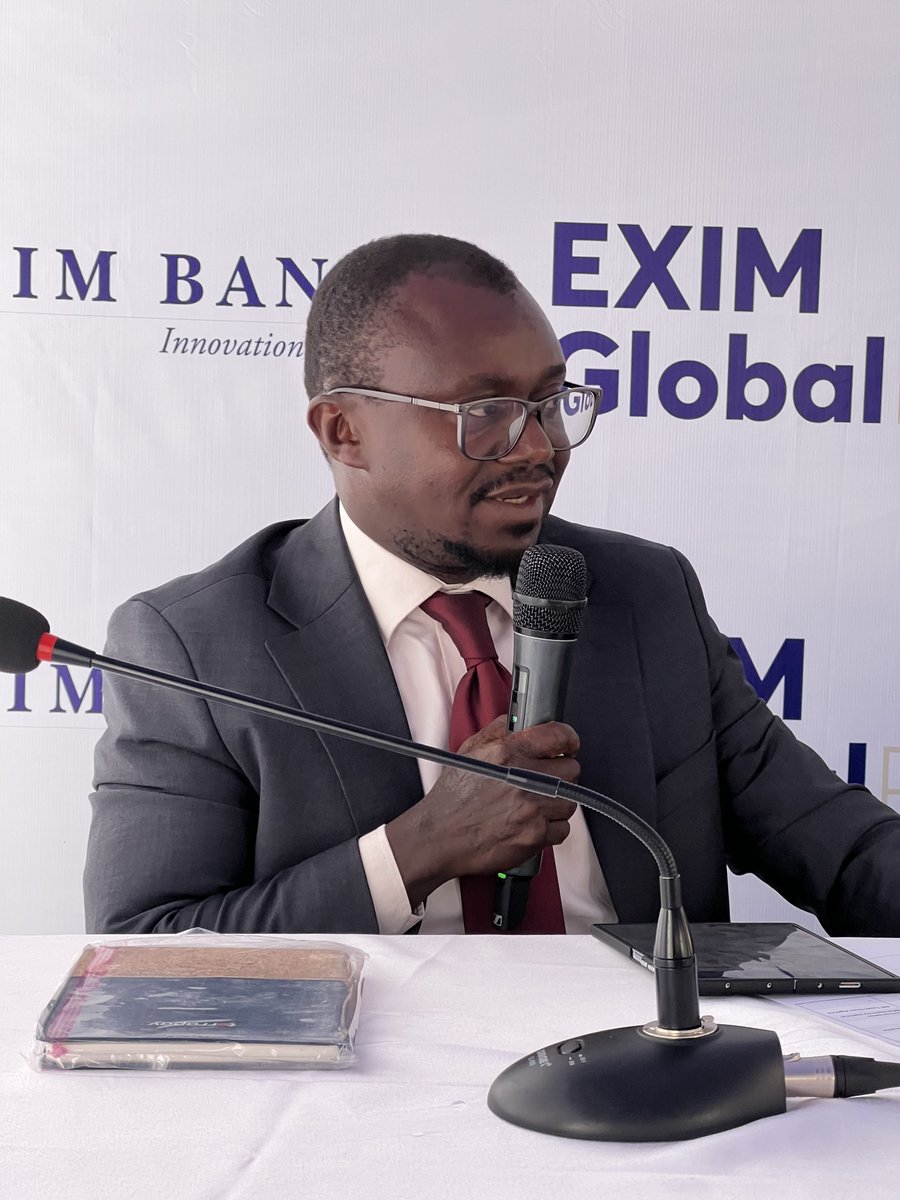 EximBankUganda's tweet photo. Francis K. Mulero (@MULEROII), Head of Personal and Business Banking, highlighted the difficulties customers encounter when making international payments, including high transaction fees and lengthy processing times.

“We understand the barriers that make cross-border transactions challenging. That is why we introduced Exim Global Pay.
Designed to meet the needs of both senders and recipients, Exim Global Pay offers a fast, secure and affordable way to transfer money internationally. Funds reach recipients within seconds, directly into their bank accounts or mobile wallets, while senders benefit from a seamless and convenient transfer process."