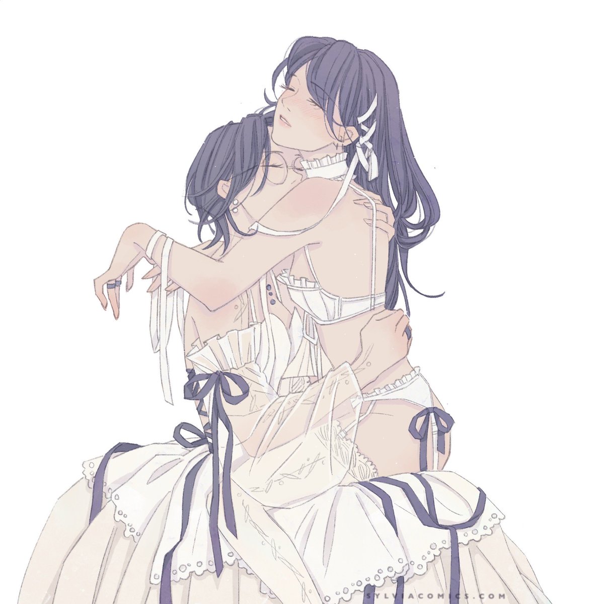 maybe_kizuna's tweet photo. Some old drawings ☁️
#illustraion #oc #les #lesbian #百合 #創作百合 #comic #yuri #wlw https://t.co/a84mBs1oVy