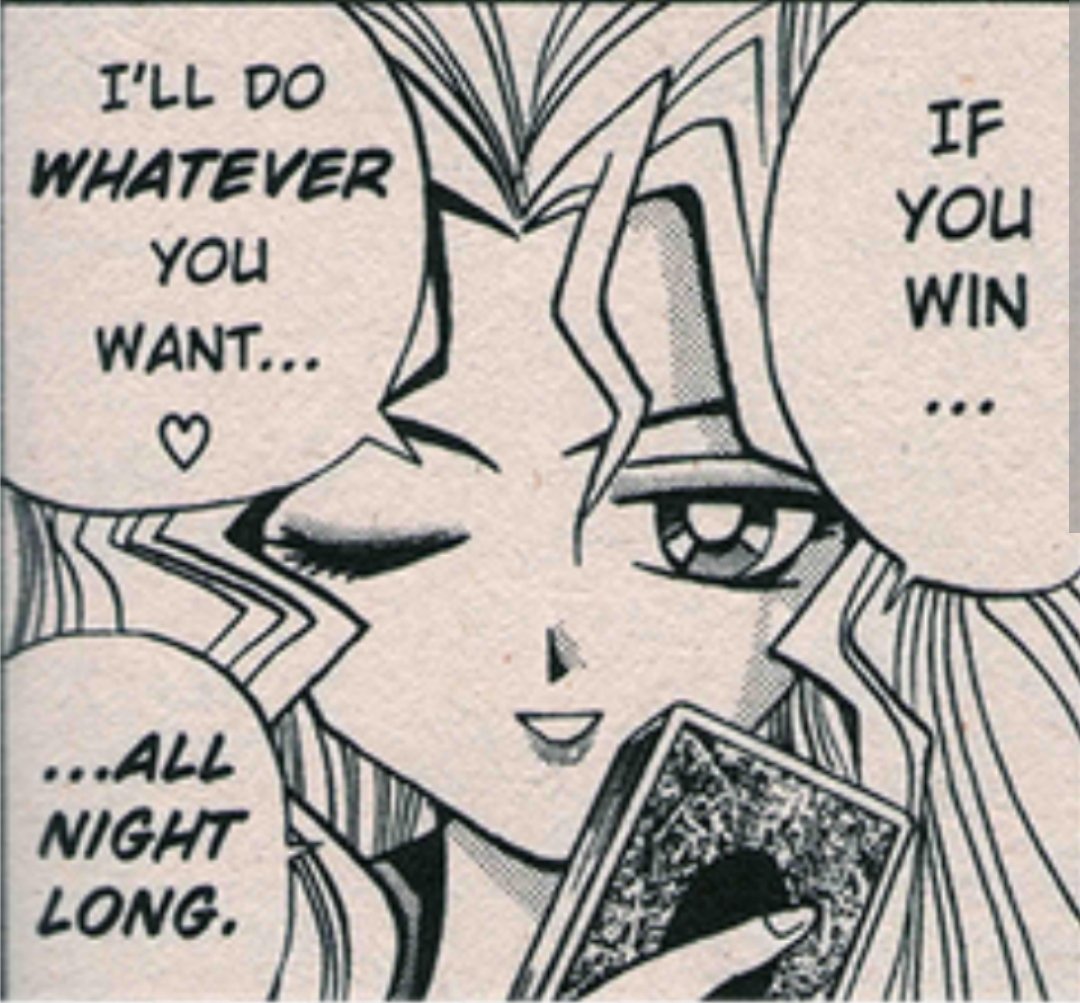 4everToku's tweet photo. Good thing he never caught on to her aroma tactics. #yugioh #manga #anime #maivalentine https://t.co/soD1pDi5Oy