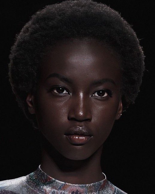 newadam123's tweet photo. People are trolling this picture of Anok without makeup and her natural…🤦‍♂️
Please show me a better looking model with no makeup 
I’m waiting….. https://t.co/CksGIPqsYz