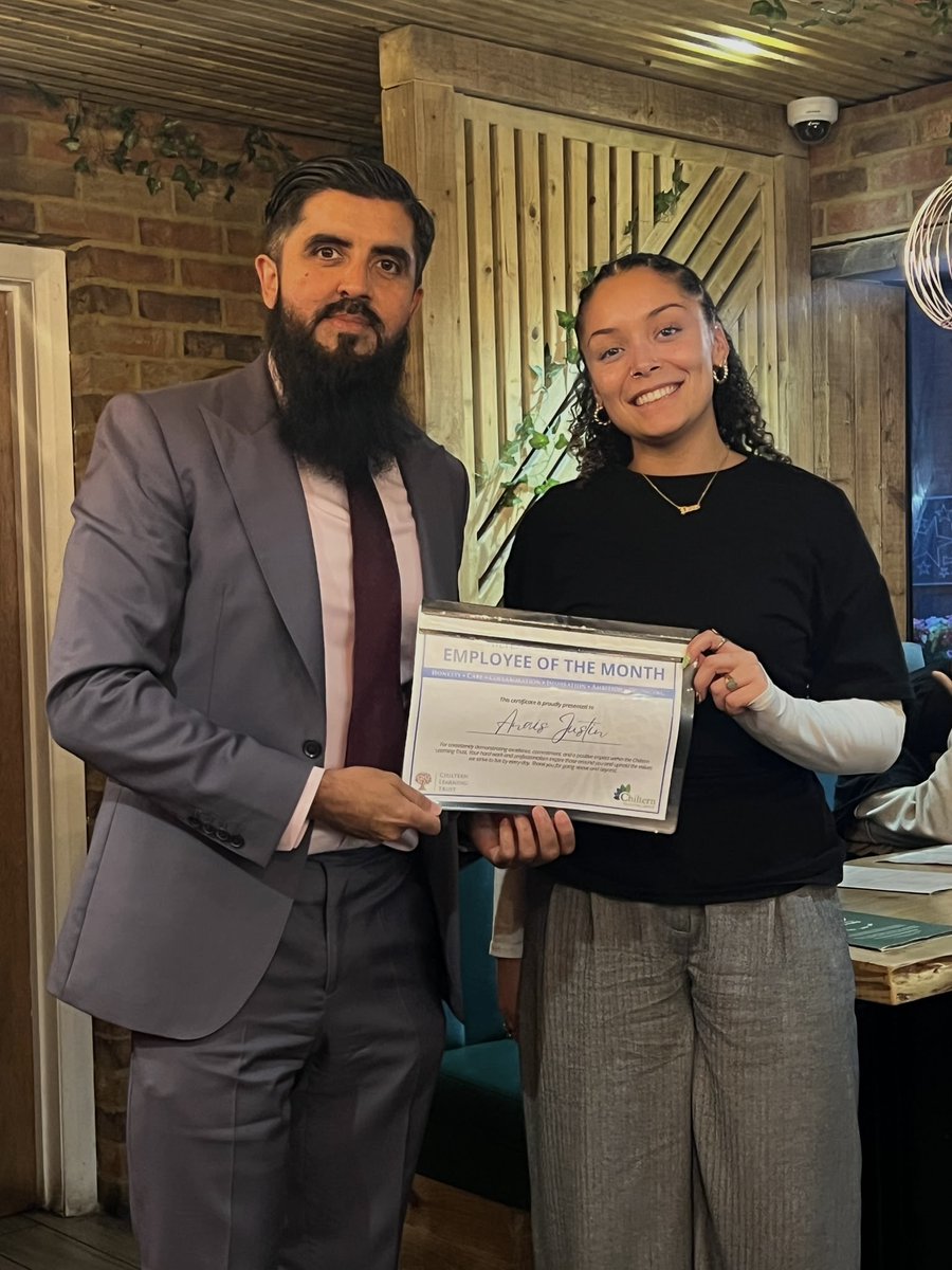 ChilternTSH's tweet photo. Our Amazing Employee of the Month: @AnaisJ_CTSH ❤️

A huge shoutout to our amazing Programme & Events Coordinator, Anais Justin!

With her incredible can-do attitude, Anais is always ready to help, whether it’s tech support, event hosting or volunteering for external causes like the Muslim Teachers Association.

Always willing to go the extra mile, Anais is the definition of a true team player! ❤️👏

Thank you, Anais, for all that you do! 🌟

@ChilternLT @unleashing_me @AJRAllModCons