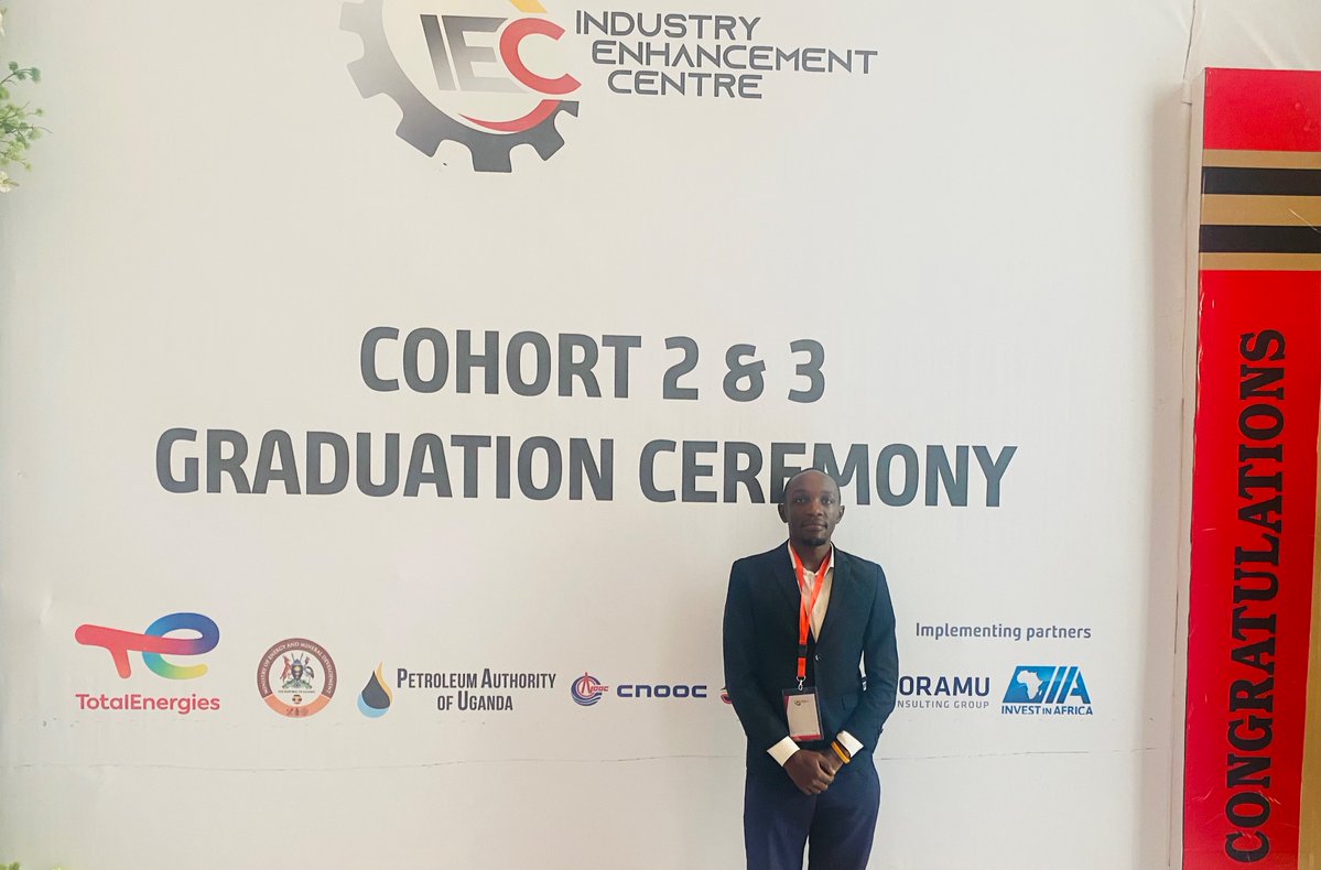 EngMasawiivanug's tweet photo. Happy to be one of theSME leaders graduating @IECUganda courtesy of @TotalEnergiesUG and @ZoramuCG
A lot of knowledge and value achieved
#IECGraduation2026
@MEMD_Uganda https://t.co/a31pZqLmcL