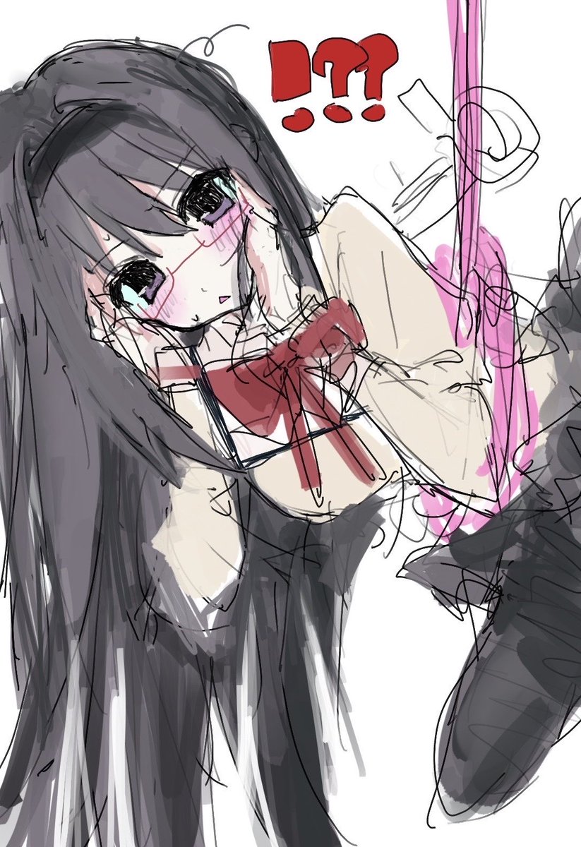 Uouououo_w's tweet photo. 半分ねながら書いてたほむwip投下  #暁美ほむら https://t.co/MKPDNWB0LN