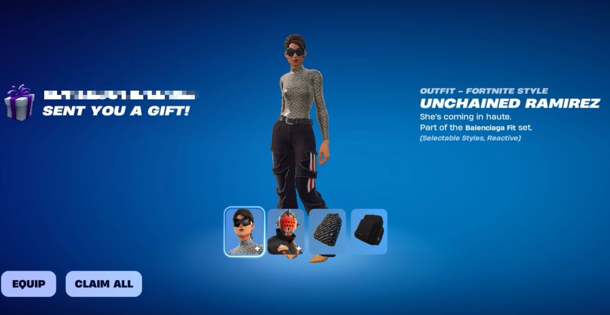 NotAlex017's tweet photo. Thank You so so so SO much @SuperSoldier935 for the Balenciaga Bundle I appreciate it very much💜 https://t.co/eBp1aAN7Mf