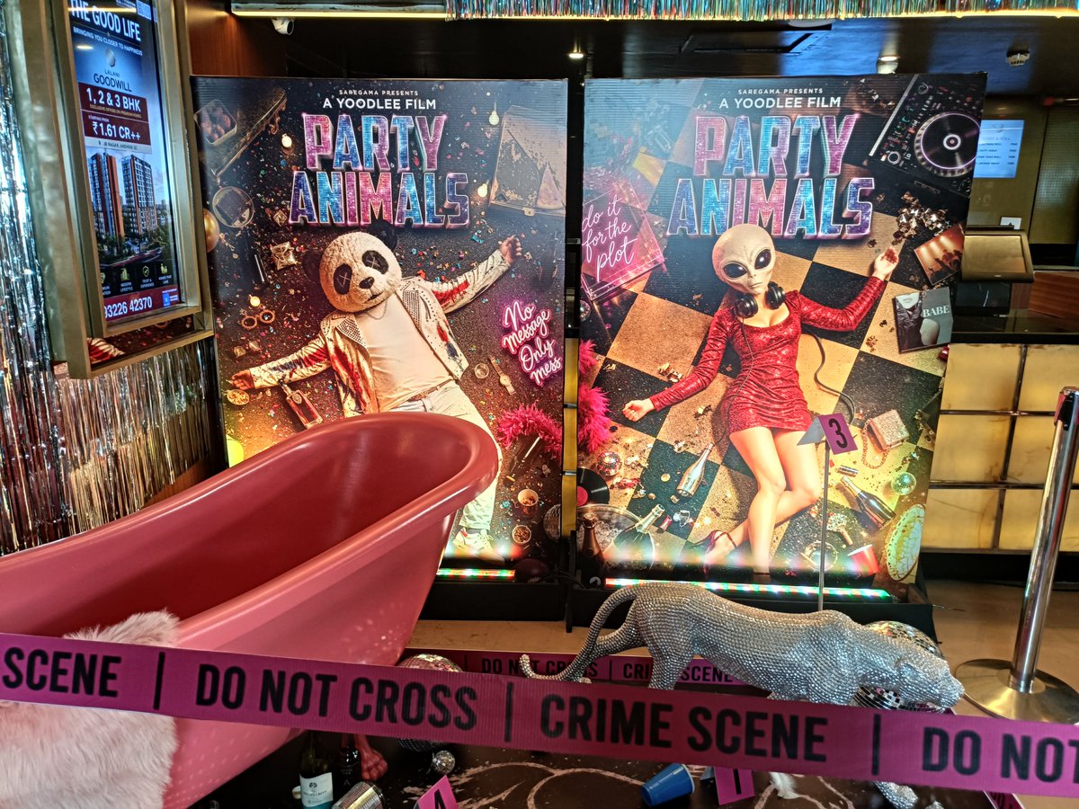 Russel_Olaf's tweet photo. #PartyAnimalsTrailer Launch
The best thing about #PartyAnimals is how meta and tongue-in-cheek the humor is, and how self-aware and unpretentious the whole film is looking https://t.co/nLs4fr5v34