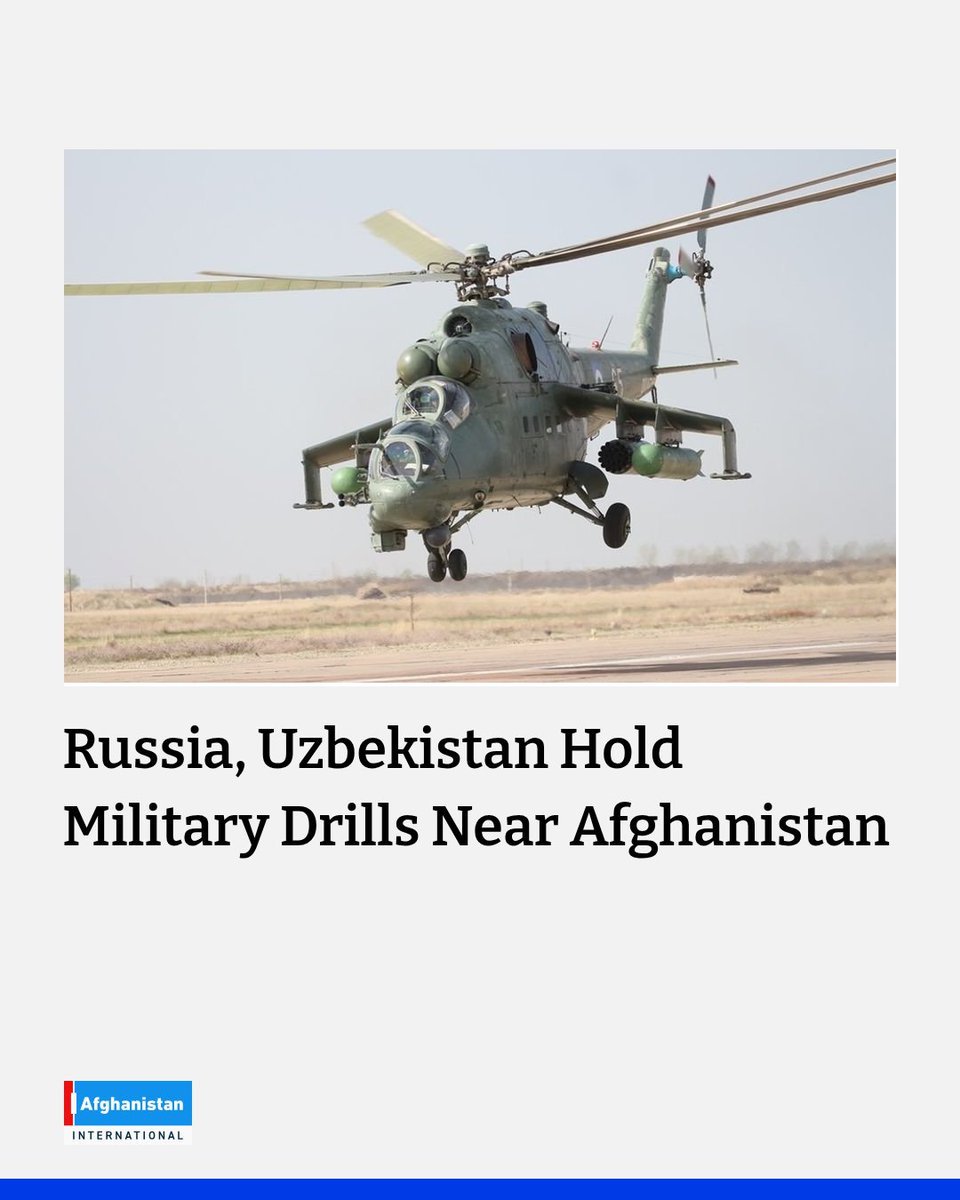 AFIntl_En's tweet photo. Russian and Uzbek forces have begun a joint military exercise, Cooperation-2026, at the Termez training ground near Afghanistan’s border, focusing on detecting and destroying armed groups.
https://t.co/buhTIao11H https://t.co/n7C1HeI1Zb