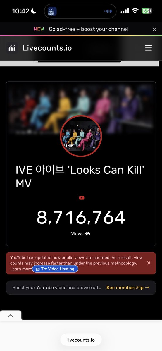 BLACK2PINKS's tweet photo. CAN WE 10M VIEWS TODAY!!??🤩

#IVE 
#LooksCanKill https://t.co/44sT1IIMJm