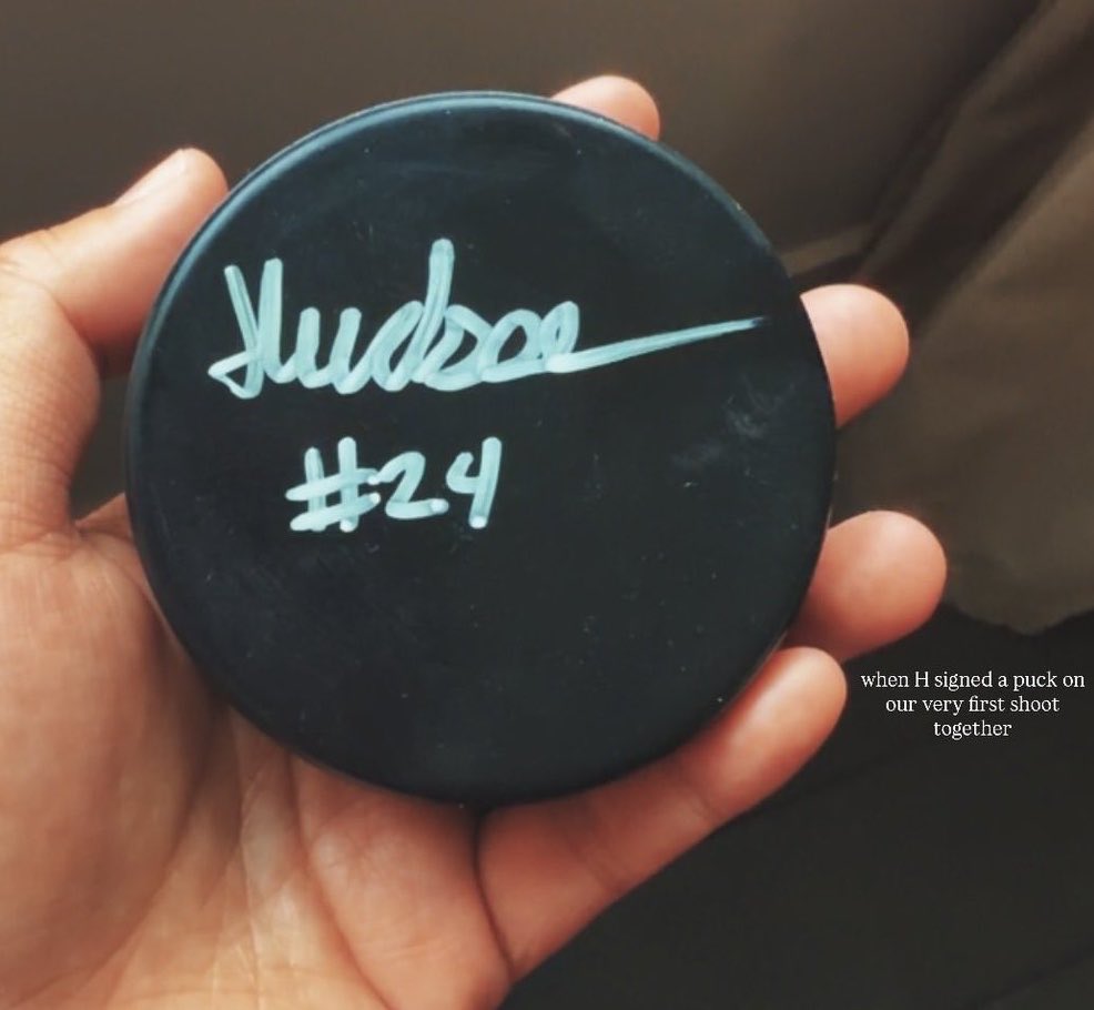 hudnose's tweet photo. i love how hudson never writes his own name the same way https://t.co/yOBbVdGptT