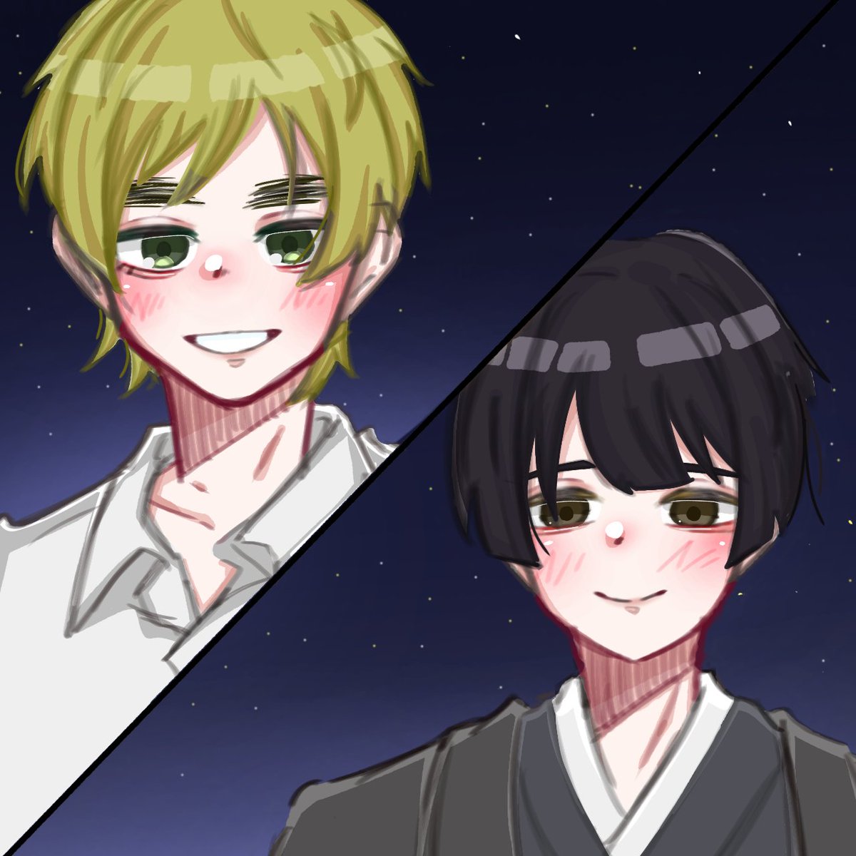 rozenu_bl1110's tweet photo. 投稿しようかずっと悩んでた朝菊
もし良���れば https://t.co/NadRNMn9u2