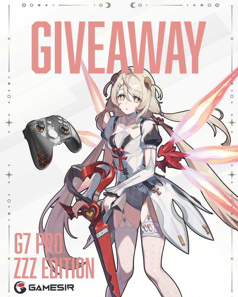 GameSirJP's tweet photo. 🎁 GameSir G7 Pro ZZZモデル プレゼントキャンペーン 🎁

プロキシの皆さん、こんにちは！
新たな冒険の幕開けを記念して、GameSir G7 Pro ZZZモデルをプレゼント！🌟

🎁 賞品（2名様）
G7 Pro ZZZモデル × 2名様

【応募方法】

❤️ この投稿にいいね

📀 @GameSirJP をフォロー

📡 この投稿をリポスト

📅 応募締切：10月26日
たくさんのご応募をお待ちしています！✨