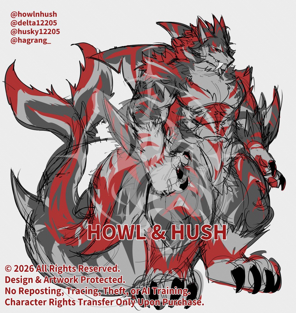 howlnhush's tweet photo. Our final Wolfshark will be revealed soon! 🐺🦈

This is the original concept design for my last Wolfshark. I think it'll be fun to see if you can spot what's changed in the final version! https://t.co/BX1ORN7HBT