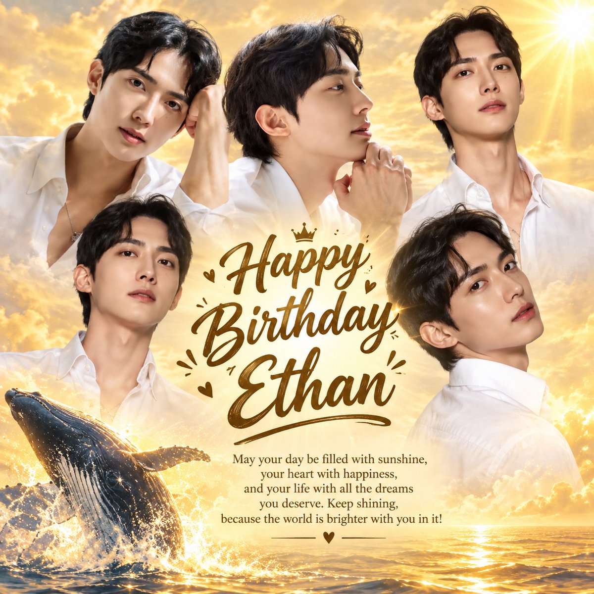 nevertheless084's tweet photo. HAPPY BIRTHDAY TO THE AMAZING  KINGKONG 🔆🎂👑🎉

ETHAN SHINES THE WAVES 
#EthanBornToBeIconic https://t.co/geVljWmQW7