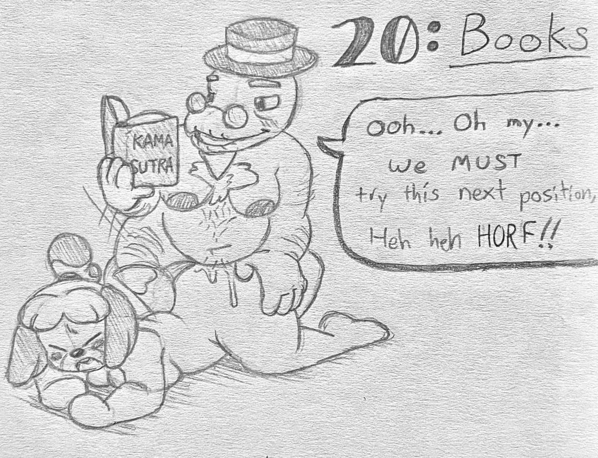 PoonCartoonist's tweet photo. Kinktober Day 20
Tortimer &amp; Isabelle ~ https://t.co/LtVUxochkm
