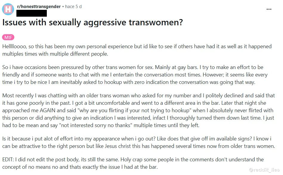 reddit_lies's tweet photo. Moderate troon is terrified by how many other Ts are sex pests https://t.co/ul9UQBWjTd