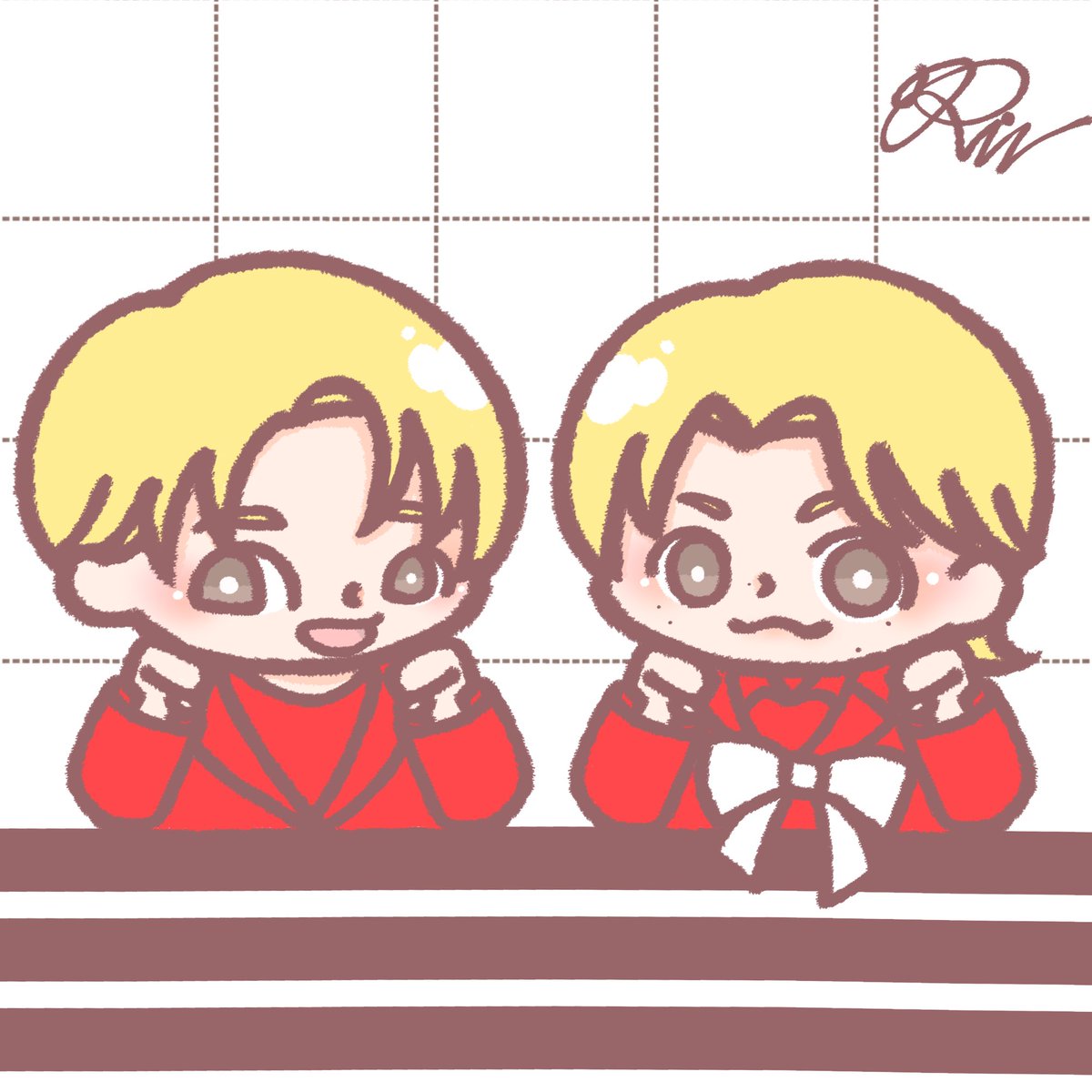 kirameki_Gyunyu's tweet photo. 金髪塩レモン好き💙💛
#みるきーずお絵描き部 https://t.co/fVdgr1zpJ3