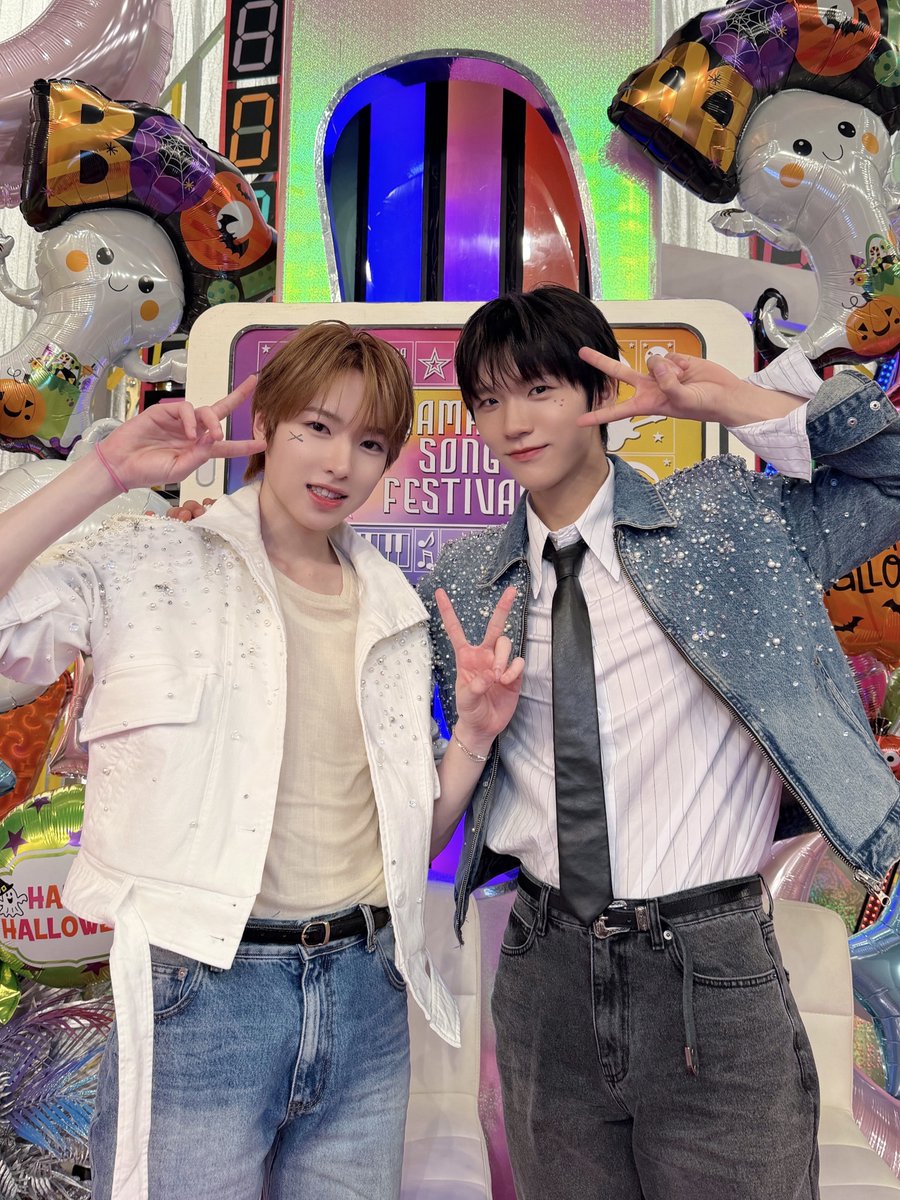 nctwish_jp's tweet photo. TBS「ハマダ歌謡祭★オオカミ少年 ハロウィン2時間SP」
ご覧いただきありがとうございました🐺🌙

#ジェヒ と #サクヤ の活躍はいかがでしたか❔

EVERYTHING, ALL AT ONCE, NEO
https://t.co/mdeehgJbZ5

@ookami_tbs
#ハマダ歌謡祭
#NCTWISH #ISPY
#NCTWISH_ISPY
#NCT_10TH_ANNIVERSARY https://t.co/MyWNcoafKv