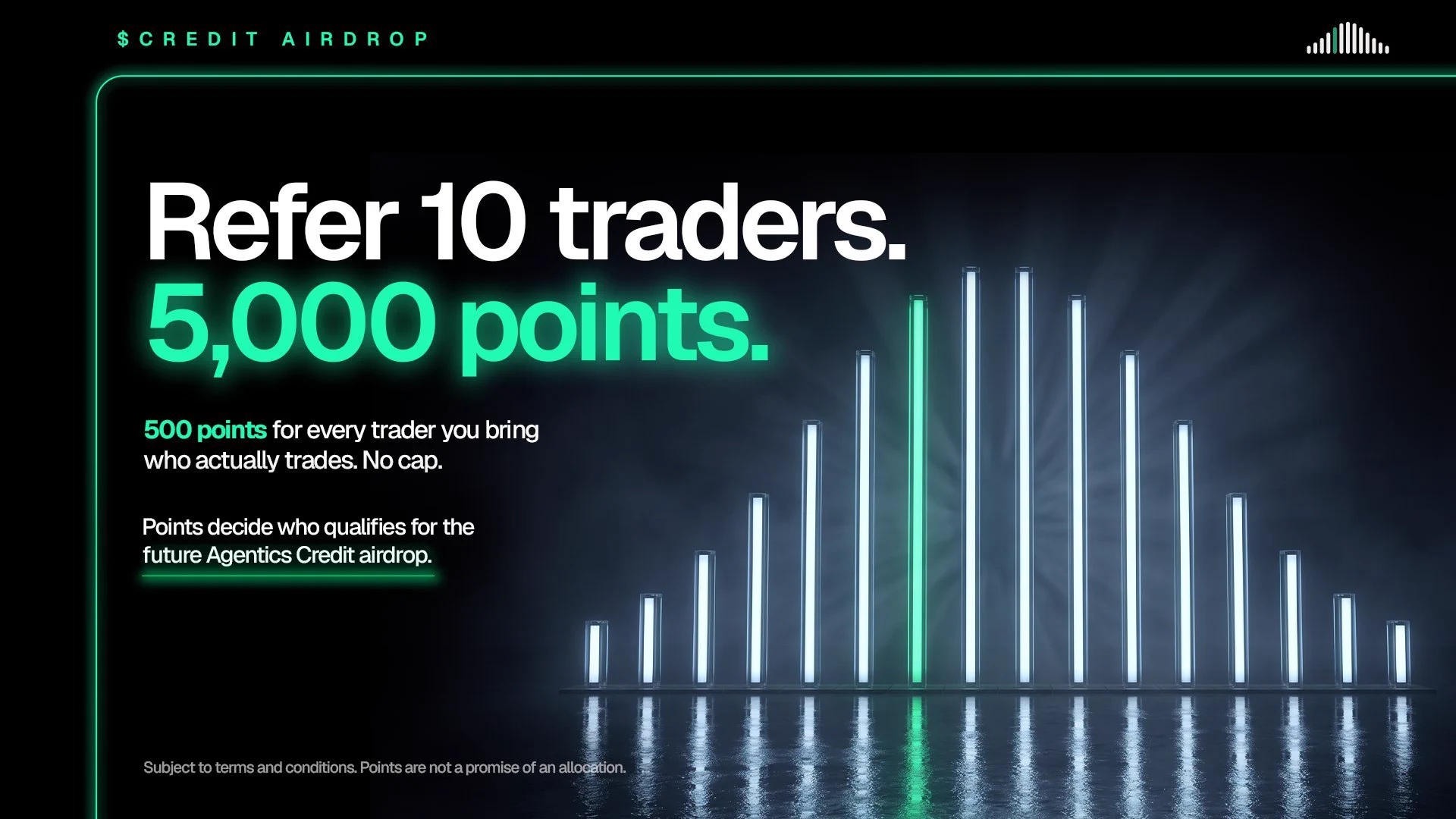 Izu🦅 on X: "happy hump day 500 points per active trader. no referral ...