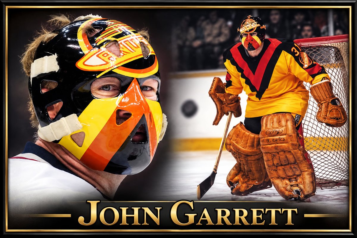canucker101's tweet photo. #Canucks John Garrett 🥅