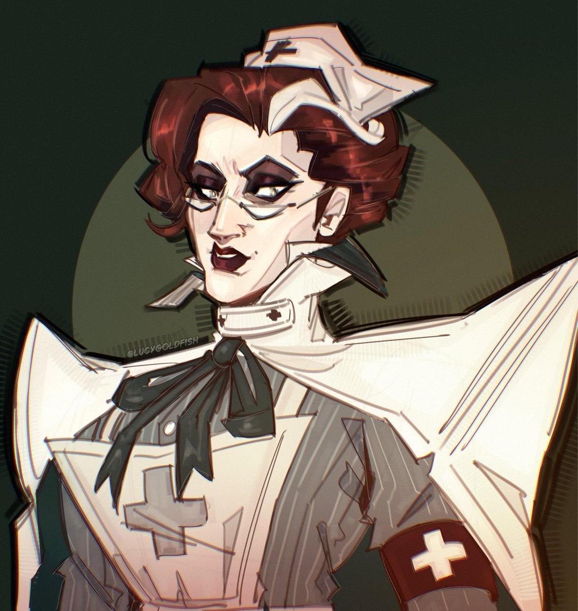 LucyGoldfish's tweet photo. My beautiful wife is home

🩸💉 

#nurseharrow #deadlock #deadlockfanart https://t.co/ZmkE2KfI1Z