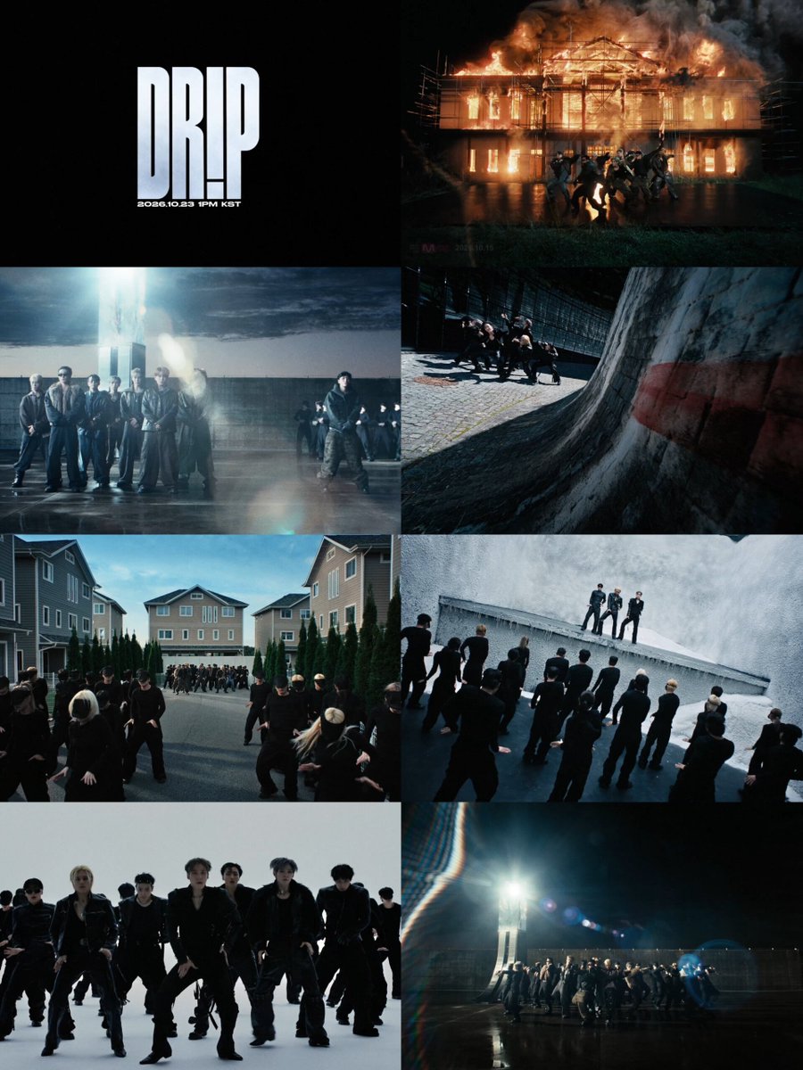 ATEEZUD's tweet photo. [🎬] ATEEZ(에이티즈) - 'Drip' Official MV Teaser

2026. 10. 23 1PM 'Drip' RELEASE
2026. 11. 13 2PM ALBUM RELEASE

▶️ https://t.co/2qudtMIGLy

DRIP MV TEASER
#ATEEZ #에이티즈 #GOLDENHOUR
#GOLDENHOUR_Part6 @ATEEZofficial https://t.co/Kn39Z4qgOy