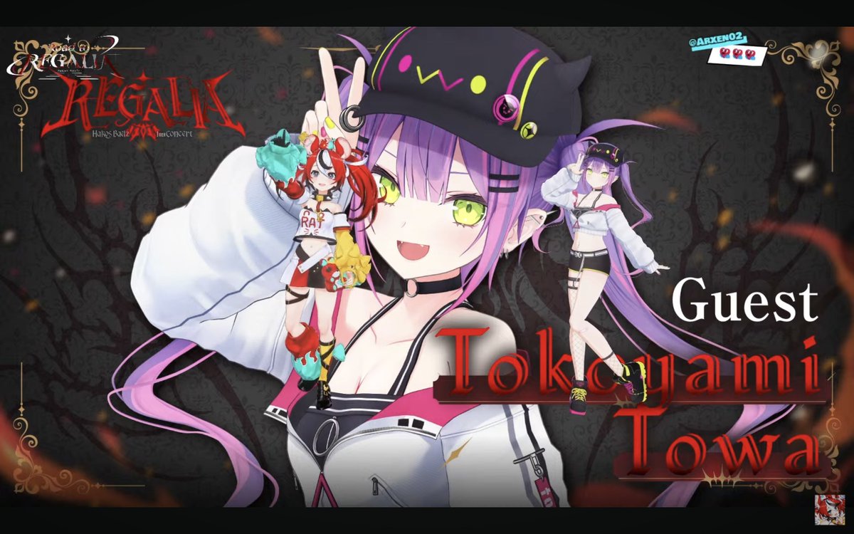 Alwaysqueaking's tweet photo. YEAHHHHHHHHHHHHHH🔥🔥🔥
Towa Sama as a guest in Regalia😭😭😭😭😭😭😭😭😭😭
Bae and Towa in a same stage❤️💜
#RoadToREGALIA https://t.co/p4suMrATSs