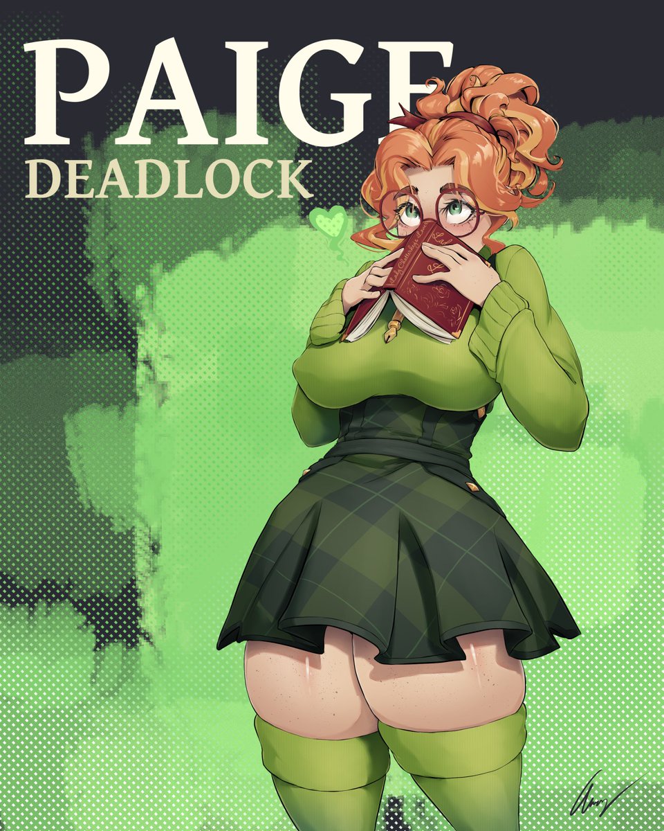 Tasytot's tweet photo. Paige is done. I think I'm back into my mojo so I can get commissions done without feeling like I'm forcing it. Should work on those before I get into any more Deadlock fanart. I'll probably do Venator or Celeste next https://t.co/97g2FBfp43