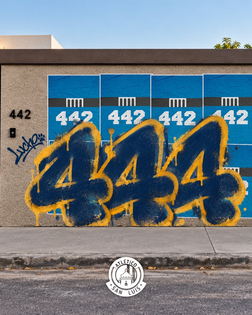 AtletideSanLuis's tweet photo. 💙💛 444 > 4̶4̶2̶ 

Y sin ser las 5:00 de la mañana. 

#ConAlmaPotosina #ClásicoDeLa57 https://t.co/bYp01lUZ8Q