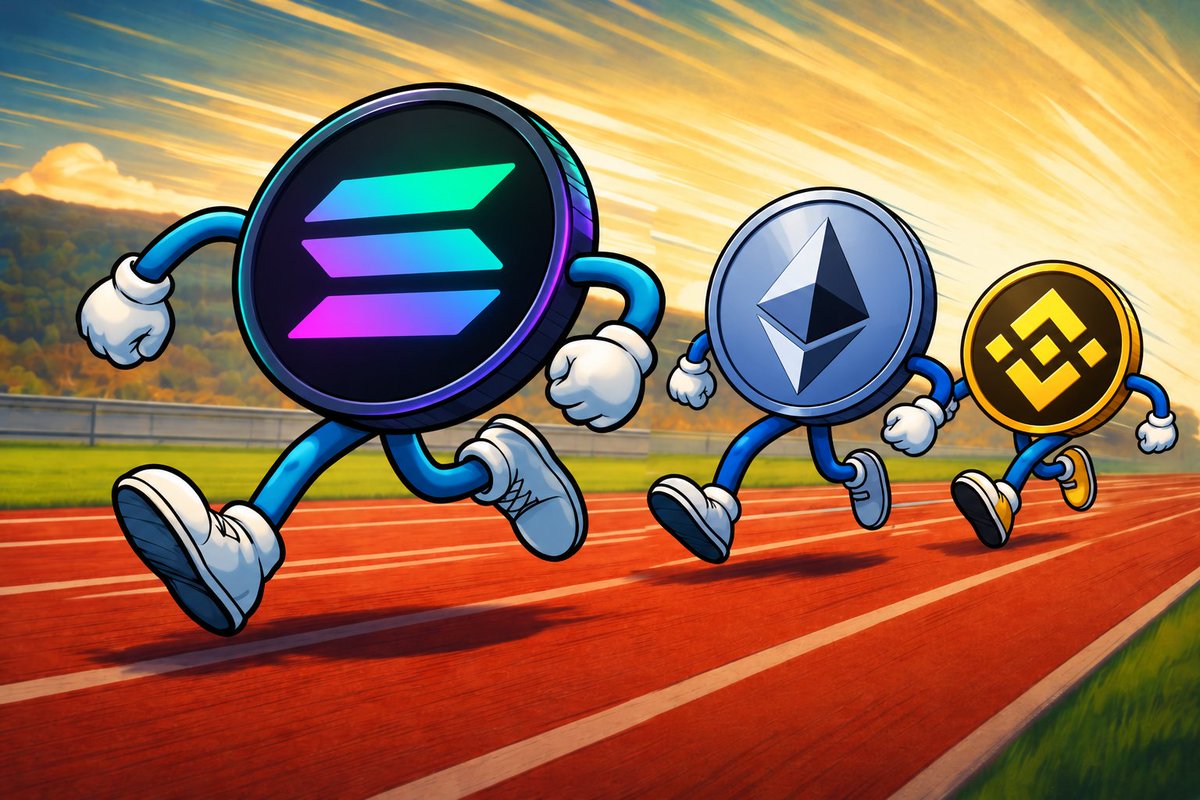 SolCommunityy's tweet photo. What if $SOL becomes the next $BNB…

…and then comes for $ETH? 👀🔥

Crazy? Maybe. Impossible? We’ll see. https://t.co/gm3XGTXj4n