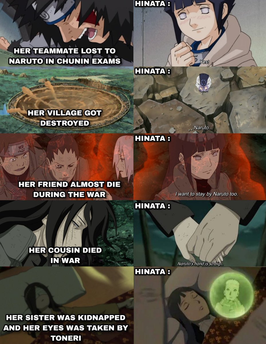 candy_tjie's tweet photo. Hinata fans have NO right to call other female characters male centered when midnata’s entire character revolves around a man. This weirdo could witness an entire tragedy n STILL be thinking 
abt naruto. She’s not beating the male centered allegations. She’s the fucking blueprint https://t.co/VWYhqaExZw