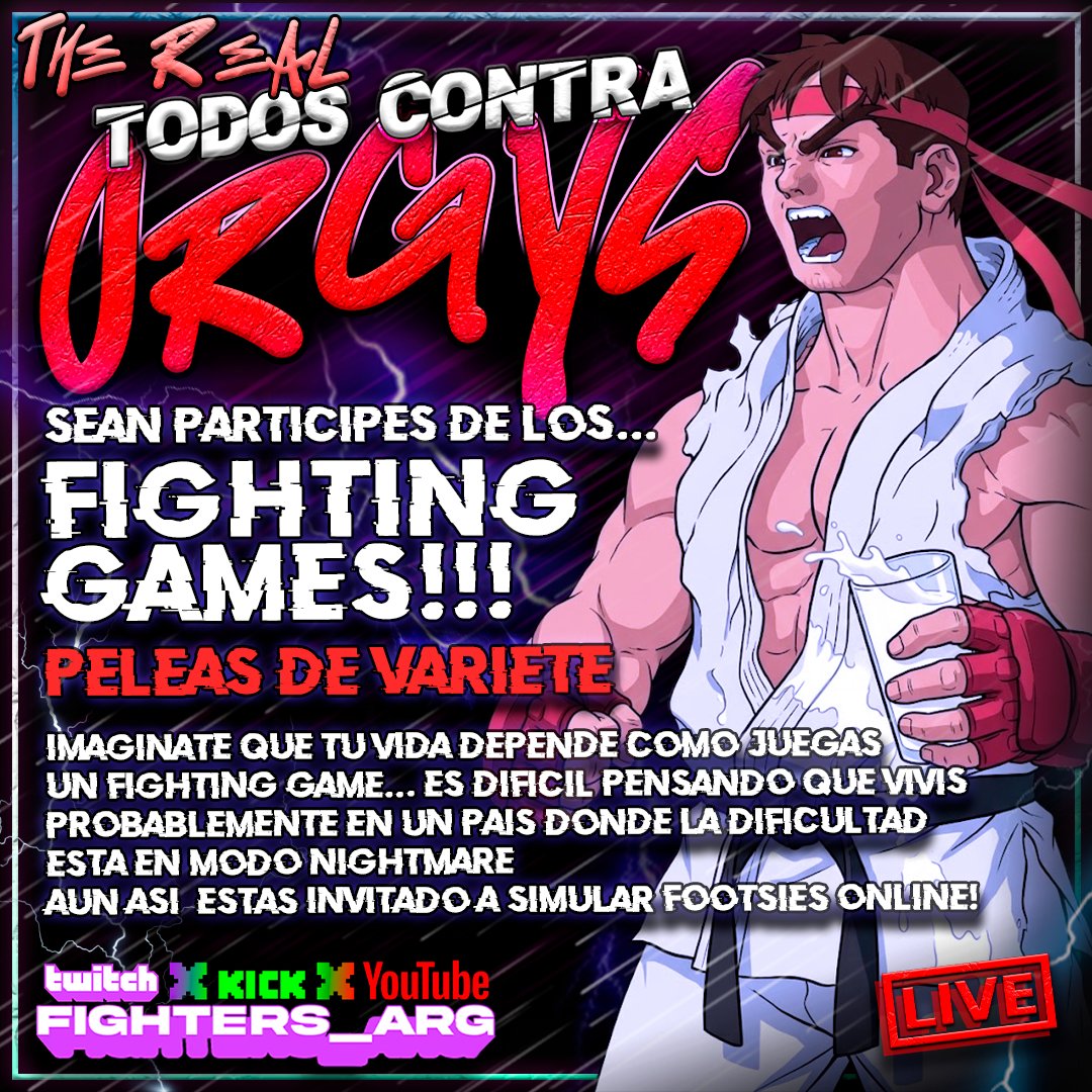 FightersArg's tweet photo. Estas listo?!!💥

🔥TODOS CONTRA ORGYS🔥

Una noche mas llena de lactosa!🐄🐮💥🫣

Empezamos por YT

https://t.co/DxNvwoMpgY

https://t.co/WXUEkwKLFV

https://t.co/LCVtaN8GUN https://t.co/zmq3uXSH2h