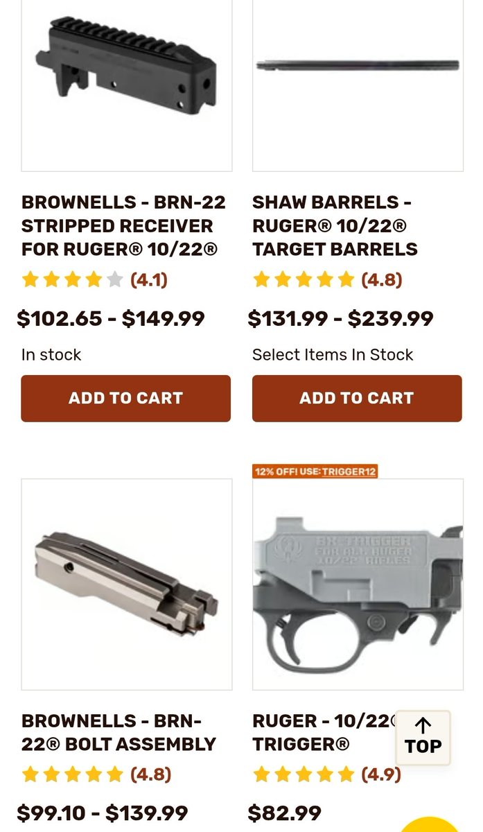 AKballistics's tweet photo. βοΈπ₯β‘οΈ https://t.co/39GcUfiilE
Get 10.22% off through Oct 25th for Ruger 10/22 day at Brownell's
Use Code 1022DAY
Affiliate Link βοΈπ₯
#2AShallNotBeInfringed #1022day #22lr #GunDeals @BrownellsInc https://t.co/e7stsoZgeB
