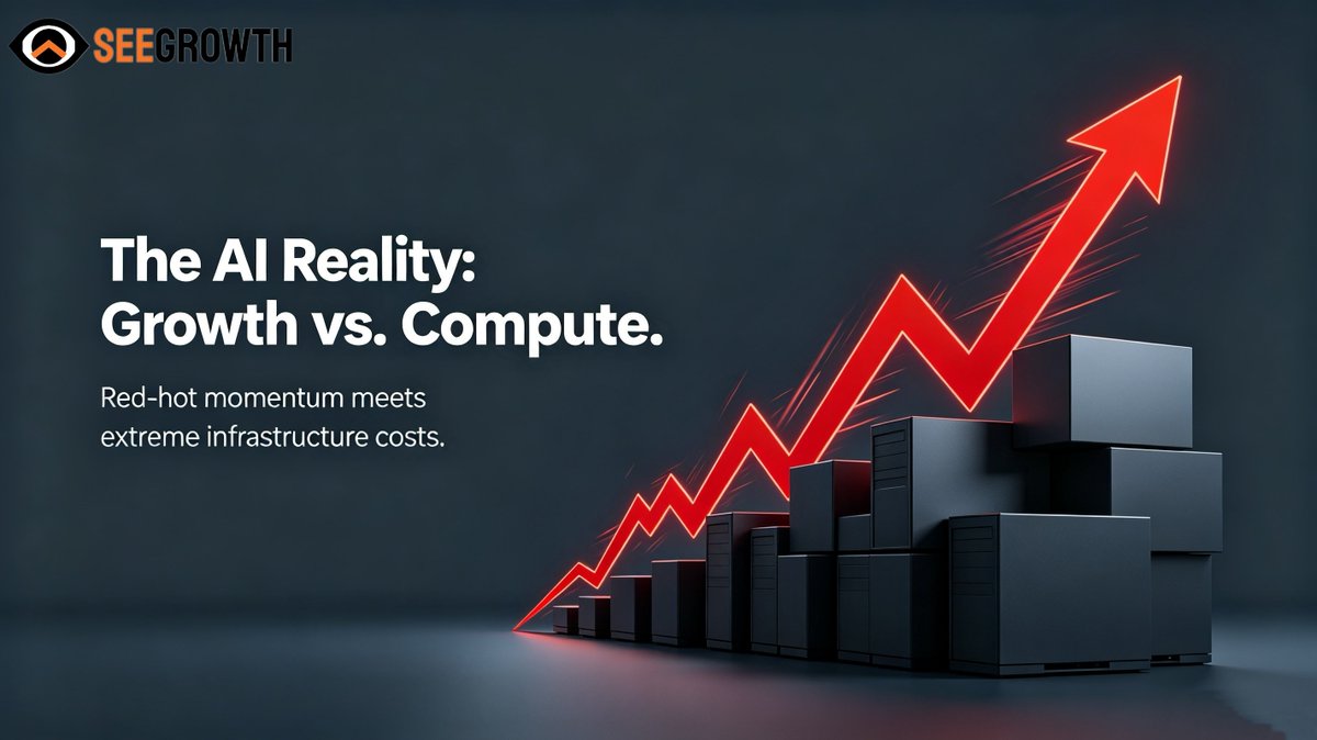 SeeGrowthHQ's tweet photo. WSJ just dropped an exclusive on Anthropic’s draft S1 filing.
 
Key takeaways: Red-hot growth 📈, but overshadowed by massive compute costs and significant risks ⚠️.
 
The AI race is no longer just about who has the smartest model; it's about who can build the most sustainable and cost-effective infrastructure. At SeeGrowth, we are deeply embedded in this ecosystem, building the foundations that help cutting-edge AI scale efficiently.
 
The future is promising, but execution and efficiency will define the winners. 🚀