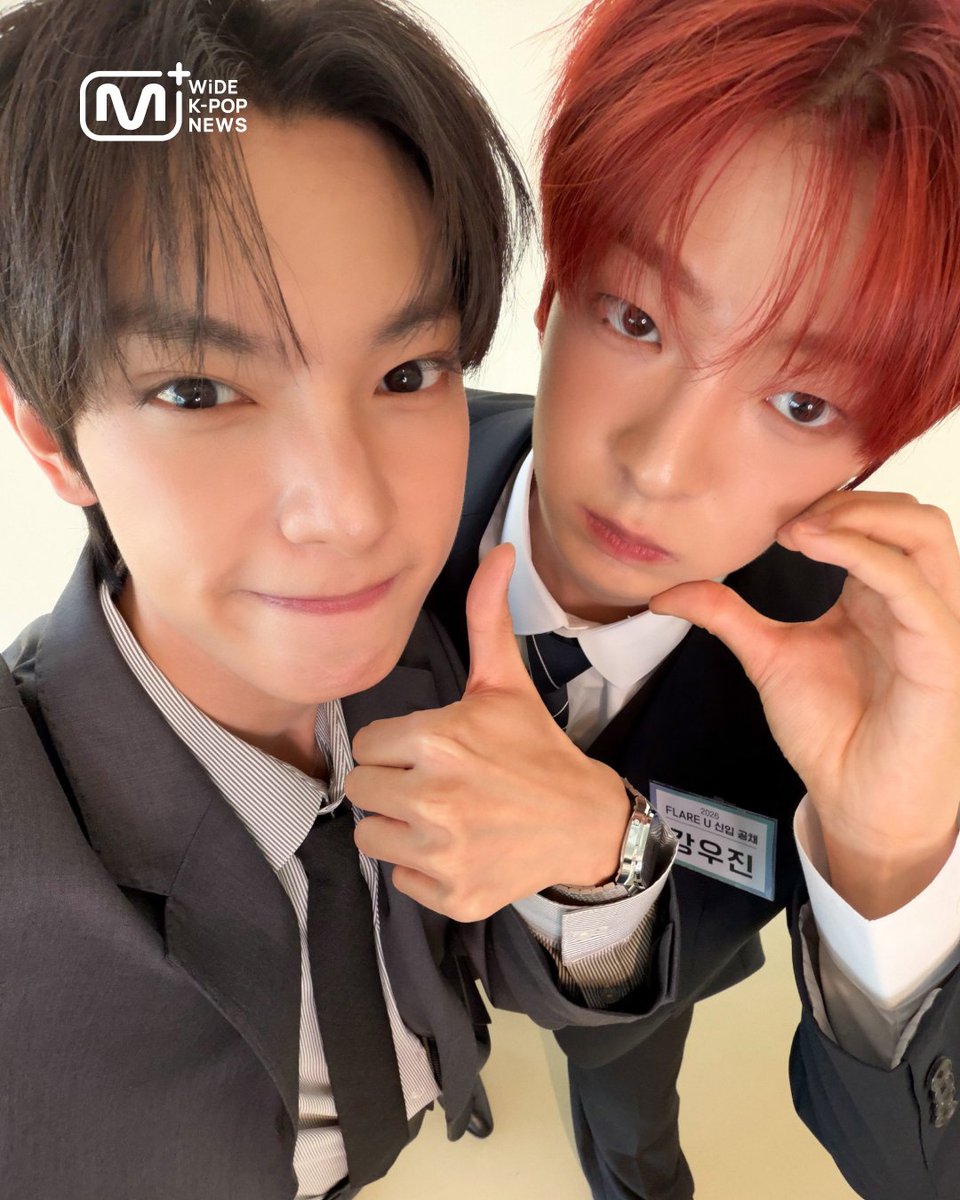 mnetplus's tweet photo. [WiDE K-POP NEWS📰] FLARE U 입사지원합니다🤗

어느 날 예고없이 찾아온 신입 병아리들🐥
ㄴ이런 신입사원이라면 환영입니다⸜(♡'ᗜ'♡)⸝

풋풋한 청춘 듀오 립우&우진 때문에
또다시 나의 심장이 두근대⭒.⋆｡♡

한층 성장한 FLARE U의 입덕심사📋
ㄴ오직 Mnet Plus 앱에서 풀버전 바로 시청🐰🦊

🔗https://t.co/dHF9yQReJ1

=

[WiDE K-POP NEWS📰] FLARE U Is Applying for the Job🤗

Meet the adorable new recruits who showed up out of nowhere🐥
ㄴHired on the spot⸜(♡'ᗜ'♡)⸝

Youthful duo LI YU & WOO JIN
are stealing hearts all over again⭒.⋆｡♡

IDOL INTERVIEW with FLARE U, who’ve grown so much
ㄴFull version only on Mnet Plus app🐰🦊

🔗https://t.co/dHF9yQReJ1

#FLAREU #플레어유 #CHUEILIYU #KANGWOOJIN #최립우 #강우진 @flareu_official 
#VotePlayLove #All_of_KPOP #엠넷플러스
#WiDEKPOPNEWS #와이드케이팝뉴스 #MnetPlus_ORIGINAL