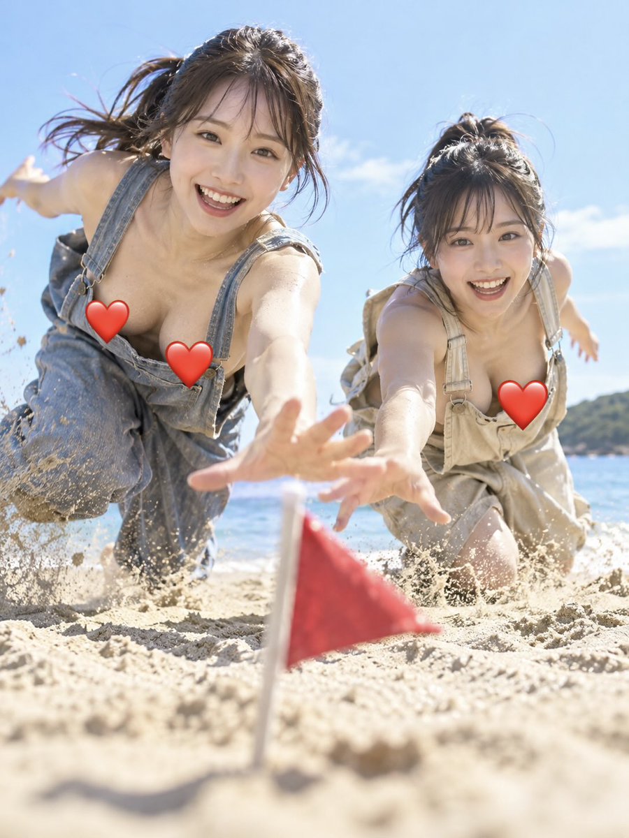 shiki1_530's tweet photo. 次にこの場面が見れるのは来年ですかね☀️
そして何故サロペットはここまですり抜けるのか笑

プロンプトはリプ欄に！ https://t.co/LInKQi0g3R