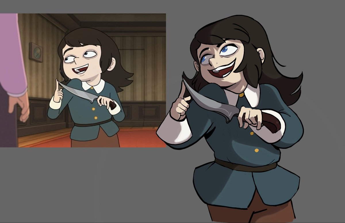 CozyDeerArt's tweet photo. How do you feel about knives? 
#hauntedhotelfanart #hauntedhotelabaddon #hauntedhotel https://t.co/y82mgoFxB5