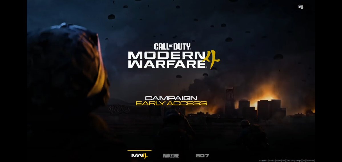 KanaRota's tweet photo. @CallofDutyCM 
Im not able to open campaign or dmz early access, ive pre ordered, downloaded all the packs in management pls help, on xbox series x https://t.co/aYLgRIZJf2