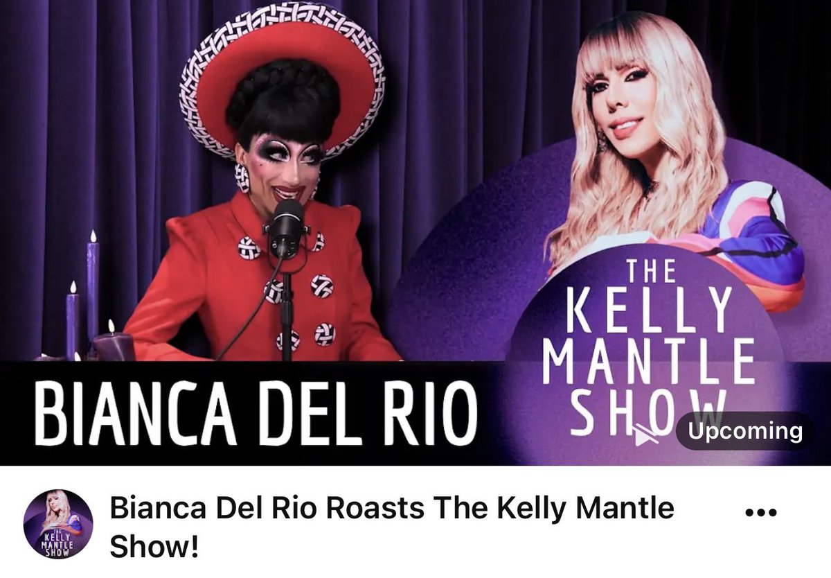 thekellymantle's tweet photo. Bianca Del Rio!
Tonight! 🎙️💜
https://t.co/FCwtZYTbwy https://t.co/WdGfNm5TgH