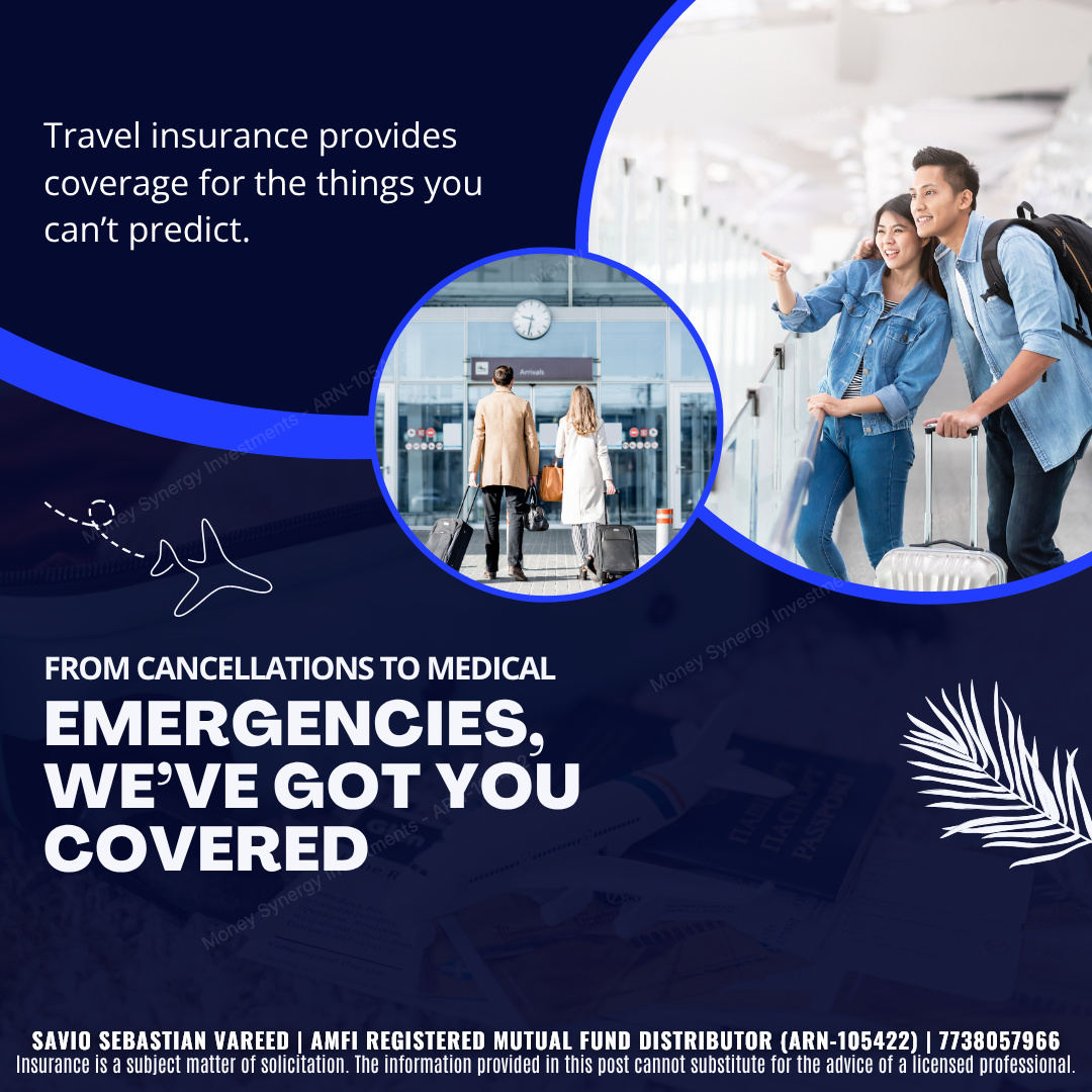 Savio_Vareed's tweet photo. ✈️ Explore more. Worry less. 🌍

Travel insurance helps you stay prepared for unexpected trips and medical emergencies.

Savio Sebastian Vareed
AMFI Registered Mutual Fund Distributor | ARN-105422
#MoneySynergy #TravelInsurance
Coverage is subject to policy terms and conditions. https://t.co/2iLzgRbY9A